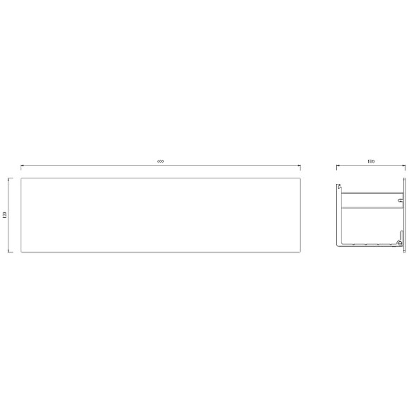 Металлическая полка Boheme Space 10966-G Золото
