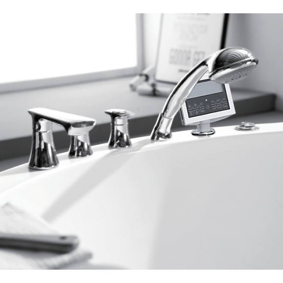 Акриловая ванна Gemy G9230 K 150х150 с гидромассажем Акриловая ванна Gemy G9230 K 150х150 с гидромассажем