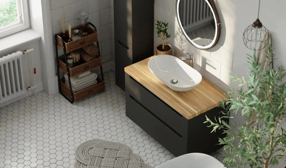 Тумба под раковину Jorno Wood 80 wood.01.80/P/GR подвесная Серая Тумба под раковину Jorno Wood 80 wood.01.80/P/GR подвесная Серая