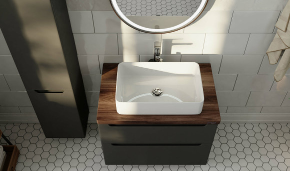 Тумба под раковину Jorno Wood 80 wood.01.80/P/GR подвесная Серая Тумба под раковину Jorno Wood 80 wood.01.80/P/GR подвесная Серая