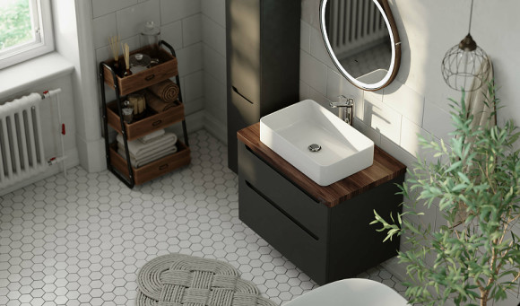 Тумба под раковину Jorno Wood 80 wood.01.80/P/GR подвесная Серая Тумба под раковину Jorno Wood 80 wood.01.80/P/GR подвесная Серая