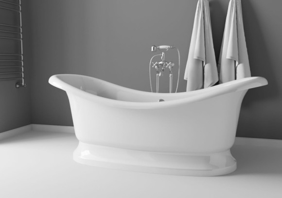 Ванна из искусственного камня Astra Form Мальборо 190х86 01010031 без гидромассажа