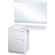 Тумба под раковину Style Line Даллас 110 Люкс Plus Белая Тумба под раковину Style Line Даллас 110 Люкс Plus Белая