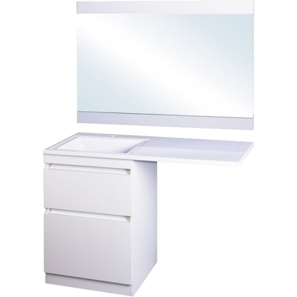 Тумба под раковину Style Line Даллас 110 Люкс Plus Белая Тумба под раковину Style Line Даллас 110 Люкс Plus Белая