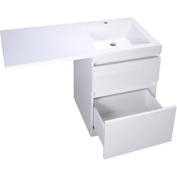 Тумба под раковину Style Line Даллас 110 Люкс Plus Белая Тумба под раковину Style Line Даллас 110 Люкс Plus Белая