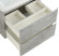 Тумба под раковину BelBagno 60 ALBANO-CER-600-2C-SO-CVG подвесная Cemento Verona Grigio