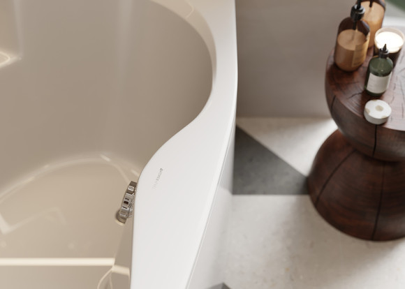 Акриловая ванна Vagnerplast Melite 160x105 R VPBA163MEL3PX-04 без гидромассажа