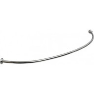 Карниз для ванны Aquatek Медея 170x95/50 KARN-0000014 дуга Хром