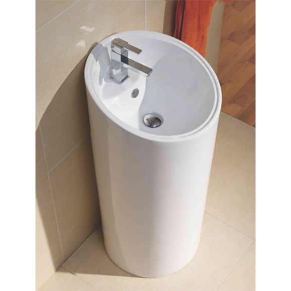 Раковина CeramaLux 48 P7030L Белая Раковина CeramaLux 48 P7030L Белая