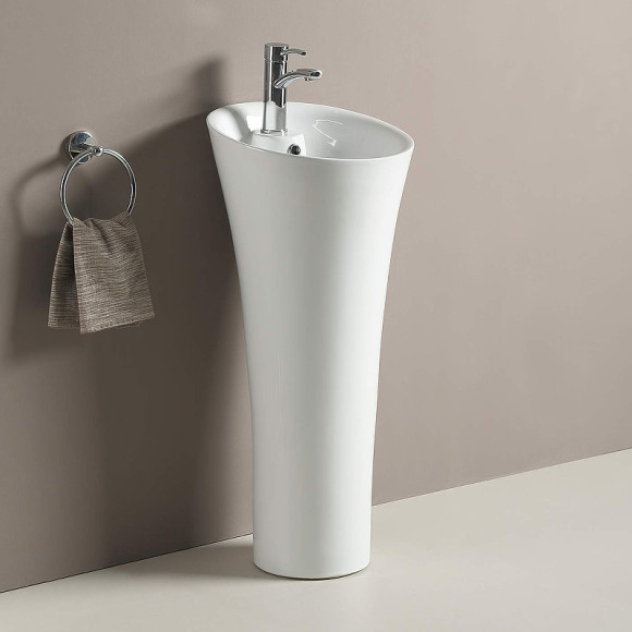 Раковина WeltWasser Leerbach 4141 GL-WT 41 10000008707 Белый глянец Раковина WeltWasser Leerbach 4141 GL-WT 41 10000008707 Белый глянец