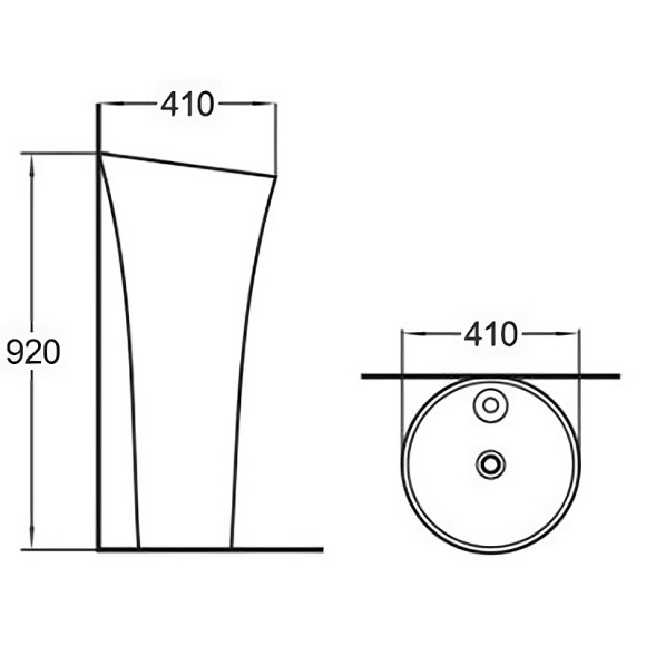 Раковина WeltWasser Leerbach 4141 GL-WT 41 10000008707 Белый глянец Раковина WeltWasser Leerbach 4141 GL-WT 41 10000008707 Белый глянец