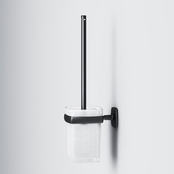 Ершик для унитаза AM.PM Gem A9033422 Черный Белый