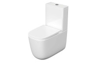 Унитаз-компакт напольный с бачком и сиденьем микролифт Aquatek Optima Plus Square AQ4451-00 безободковый