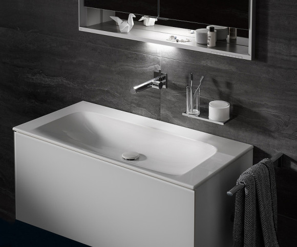 Тумба под раковину Keuco Plan 80 32961300000 подвесная Белая