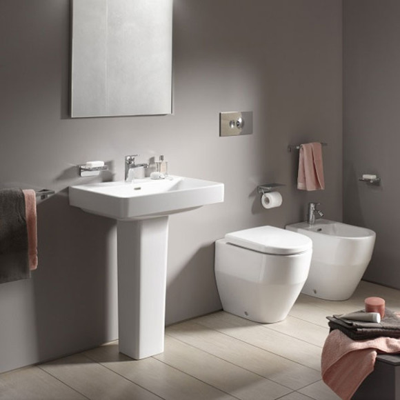 Раковина Laufen Pro S 55 8.1096.2.000.104.1 Белая Раковина Laufen Pro S 55 8.1096.2.000.104.1 Белая