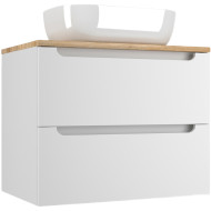 Тумба под раковину Style Line Бали 70 ЛС-00002338 подвесная Белый софт