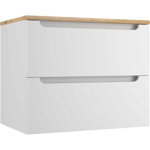 Тумба под раковину Style Line Бали 70 ЛС-00002338 подвесная Белый софт