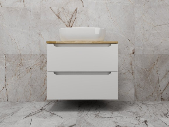 Тумба под раковину Style Line Бали 70 ЛС-00002338 подвесная Белый софт