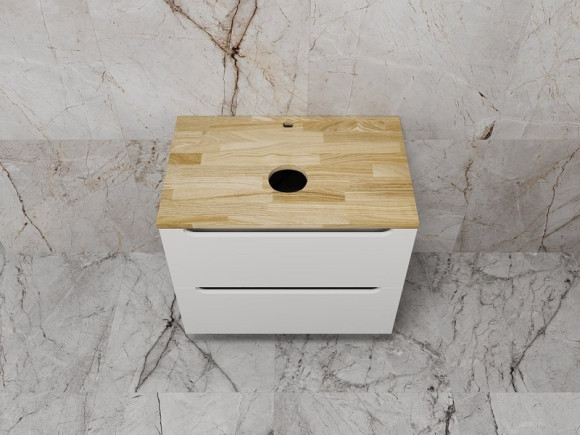 Тумба под раковину Style Line Бали 70 ЛС-00002338 подвесная Белый софт