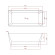 Акриловая ванна Azario Lincoln 170x80 LIN17080 без гидромассажа Акриловая ванна Azario Lincoln 170x80 LIN17080 без гидромассажа