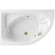 Акриловая ванна Excellent Aquarella 170x110 L WAEX.ARL17.LINE.BR с гидромассажем Акриловая ванна Excellent Aquarella 170x110 L WAEX.ARL17.LINE.BR с гидромассажем