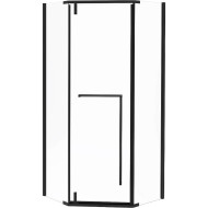 Душевой уголок Esbano Surf 90x90 ESOGS90PRB профиль Черный стекло прозрачное