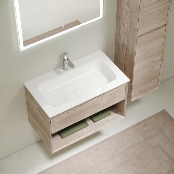 Тумба под раковину Sancos Marmi 1.0 80 MR1.080EG подвесная Дуб галифакс натуральный Тумба под раковину Sancos Marmi 1.0 80 MR1.080EG подвесная Дуб галифакс натуральный