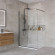 Душевая перегородка BelBagno Kraft 110 KRAFT-L-1-110-C-NERO профиль Черный матовый стекло прозрачное Душевая перегородка BelBagno Kraft 110 KRAFT-L-1-110-C-NERO профиль Черный матовый стекло прозрачное