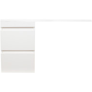 Тумба под раковину Style Line Даллас Люкс Plus 100 СС-00002349 подвесная Белая