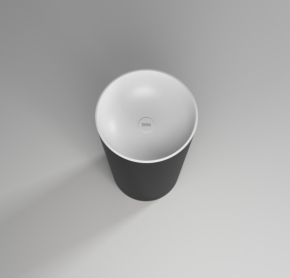 Раковина Plumberia Selection MISHA SOFT BN 44x87x44 Белая матовая Черная Раковина Plumberia Selection MISHA SOFT BN 44x87x44 Белая матовая Черная