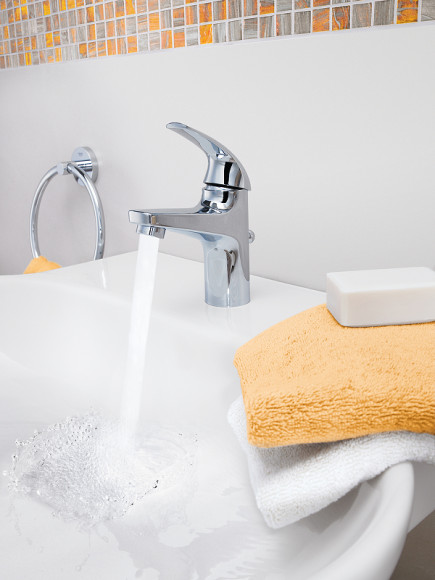 Смеситель для раковины Grohe Baucurve 32805000 Хром Смеситель для раковины Grohe Baucurve 32805000 Хром