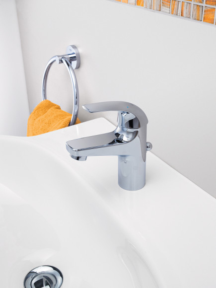 Смеситель для раковины Grohe Baucurve 32805000 Хром Смеситель для раковины Grohe Baucurve 32805000 Хром