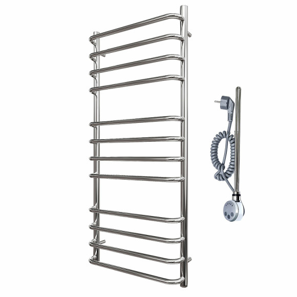 Электрический полотенцесушитель Point Нептун PN09152E П12 500x1200 левый/правый Хром