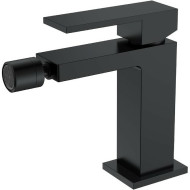 Смеситель для биде Boheme Qubic 476-B Черный матовый