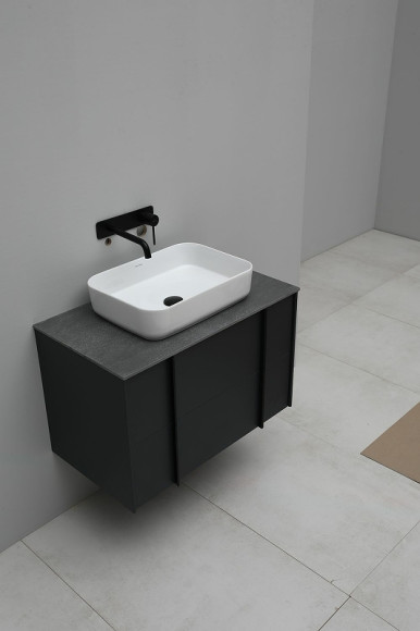 Тумба под раковину Allen Brau Reality 100 1.32007.AM подвесная Антрацит матовый Тумба под раковину Allen Brau Reality 100 1.32007.AM подвесная Антрацит матовый
