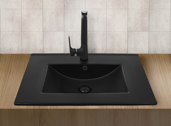 Раковина WeltWasser Deilbach 7506 75 MT- BL 10000005565 Черная матовая
