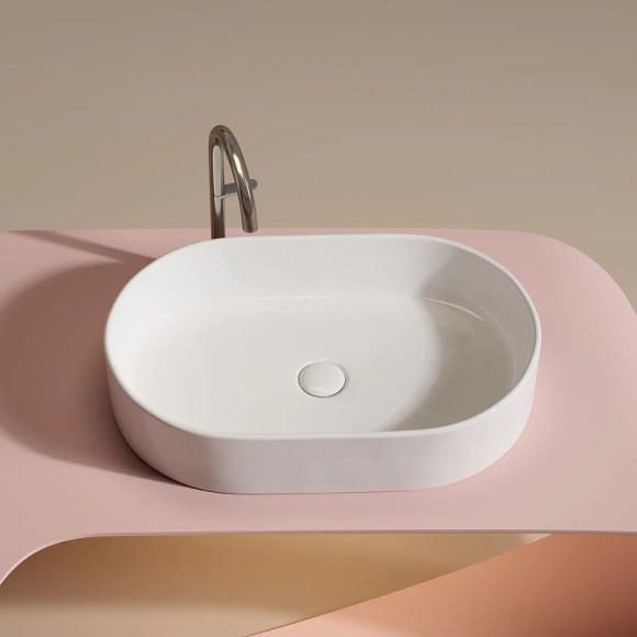 Раковина-чаша Ceramicanova Element 61 CN6048 Белая глянцевая Раковина-чаша Ceramicanova Element 61 CN6048 Белая глянцевая