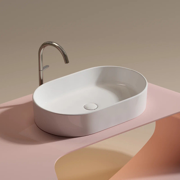 Раковина-чаша Ceramicanova Element 61 CN6048 Белая глянцевая Раковина-чаша Ceramicanova Element 61 CN6048 Белая глянцевая