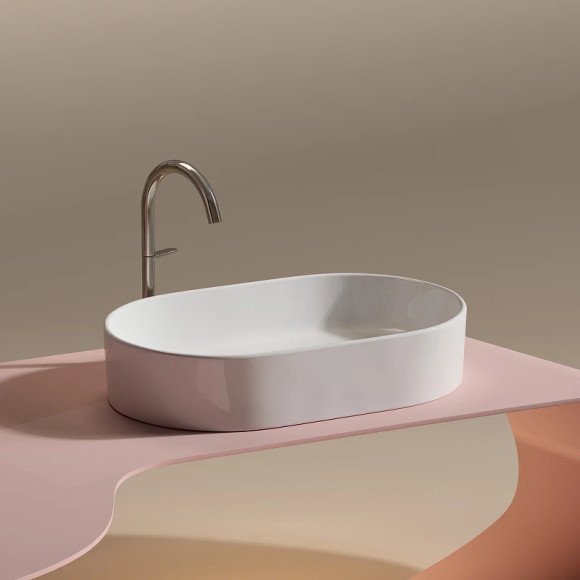 Раковина-чаша Ceramicanova Element 61 CN6048 Белая глянцевая Раковина-чаша Ceramicanova Element 61 CN6048 Белая глянцевая