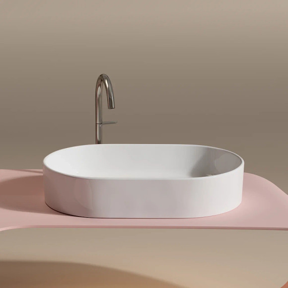 Раковина-чаша Ceramicanova Element 61 CN6048 Белая глянцевая Раковина-чаша Ceramicanova Element 61 CN6048 Белая глянцевая