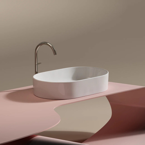 Раковина-чаша Ceramicanova Element 61 CN6048 Белая глянцевая Раковина-чаша Ceramicanova Element 61 CN6048 Белая глянцевая