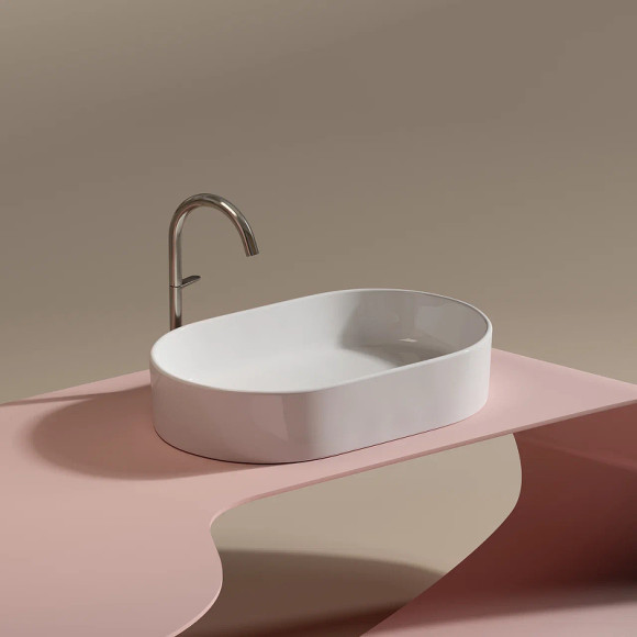 Раковина-чаша Ceramicanova Element 61 CN6048 Белая глянцевая Раковина-чаша Ceramicanova Element 61 CN6048 Белая глянцевая