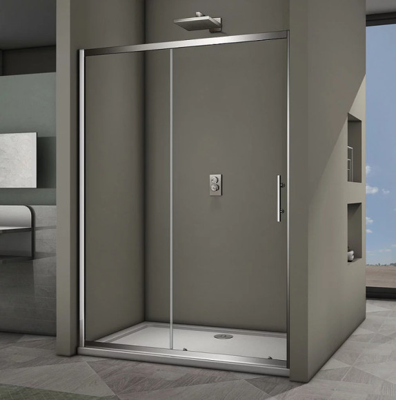 Душевая дверь Veconi Vianno VN-63 140 VN63-140-01-19C3 профиль Хром стекло прозрачное Душевая дверь Veconi Vianno VN-63 140 VN63-140-01-19C3 профиль Хром стекло прозрачное