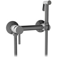 Гигиенический душ со смесителем CeramaLux DRS/008 Оружейная сталь