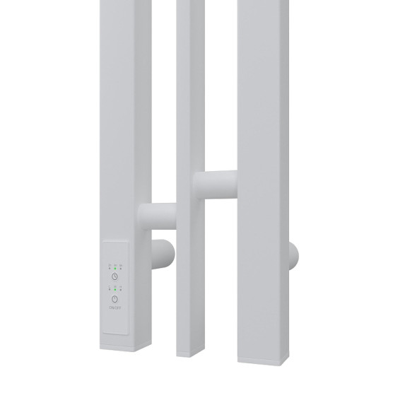 Электрический полотенцесушитель Point Фрея PN20718W П2 100x800 диммер слева Белый Электрический полотенцесушитель Point Фрея PN20718W П2 100x800 диммер слева Белый