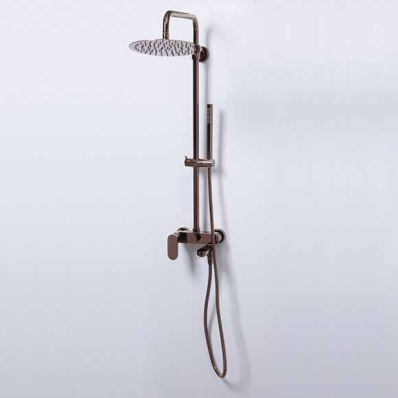 Душевая система WasserKRAFT Asphe A17301 Розовое золото