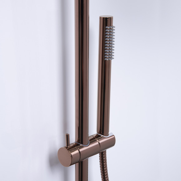 Душевая система WasserKRAFT Asphe A17301 Розовое золото