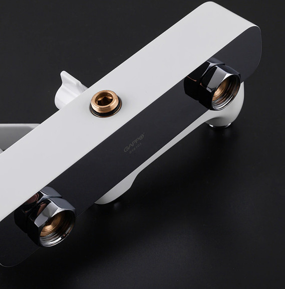 Душевая система Gappo G02-8 G2402-8 Белая Хром