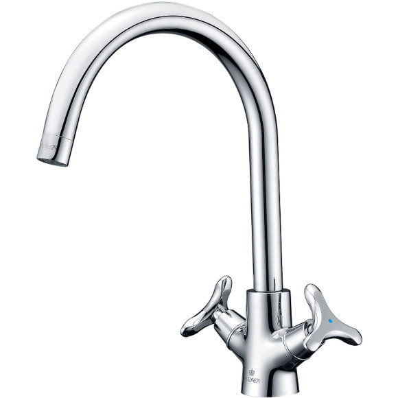 Смеситель для кухни Kaiser Trio 57033 Хром
