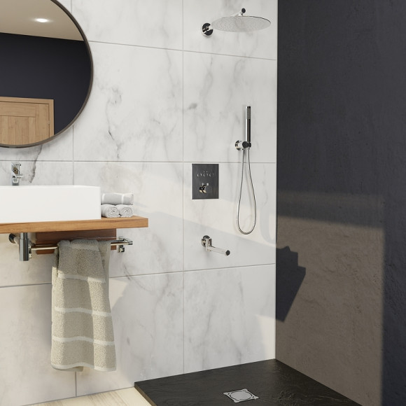 Душевая система RGW Shower Panels SP-370 511408370-01 с термостатом Хром